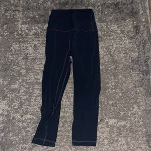 COPY - Lululemon blue/grey cropped align leggings, size 6, great condition